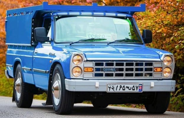 Introducing Nissan Zamyad, known as the Blue Nissan!