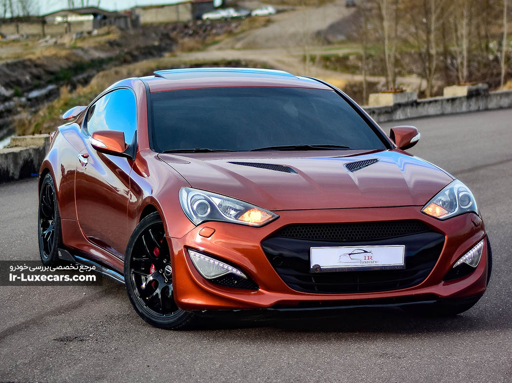 Testing and reviewing the 2013 Genesis Coupe in Iran
